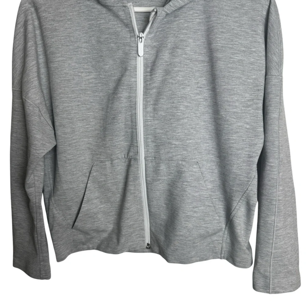 Lululemon Minimal Hoodie, Heathered Power Grey, Size 4